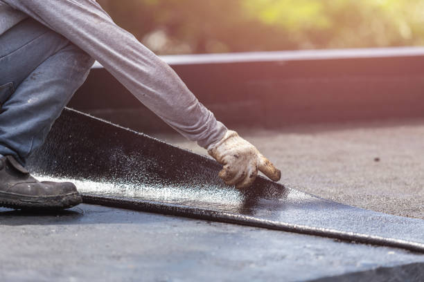 Professional Waterproofing technician working in Marlboro, NY